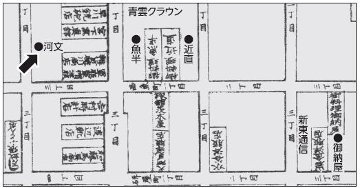 魚之棚と呼ばれた小田原町